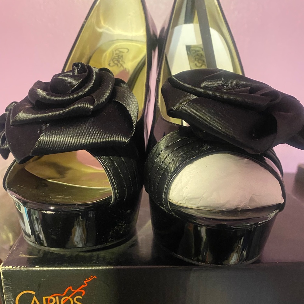 Carlos Santana high heels